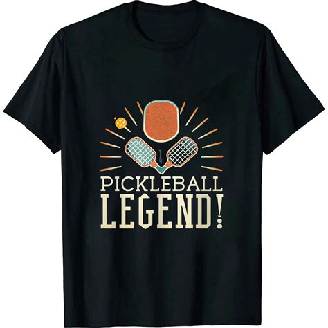 COMIO Mens Funny Pickleball T Shirts Hilarious Pickleball Sports Tees ...