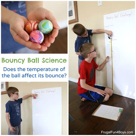 Bouncy Ball Science Experiment: Does the Temperature of a Ball Affect ...