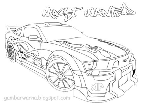 Gambar Mewarnai Mobil Sport Sketsa Mobil Mari Mewarnai | Images and ...