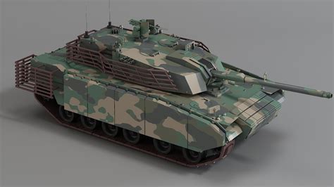 3D VT5 Light Tank Light Armored Tank ZTQ15 Model - TurboSquid 2146876