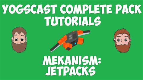 Minecraft Jetpack Tutorial - Mekanism [Yogscast Complete pack tutorial] - YouTube