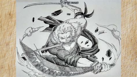 Drawing Roronoa zoro from one pice new video on myyoutube channel hope u link it guys ...