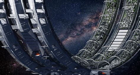 ArtStation - Futuristic Space Colony C | Resources