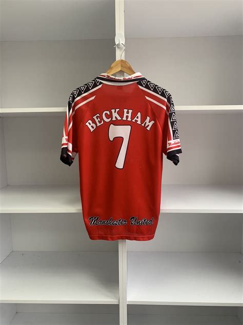 Vintage VTG David Beckham Manchester United Archival Football Jersey ...