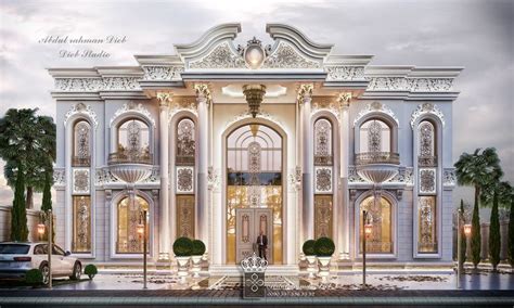 Luxury Classic Style Palace on Behance | House designs exterior, Classic house exterior, Classic ...