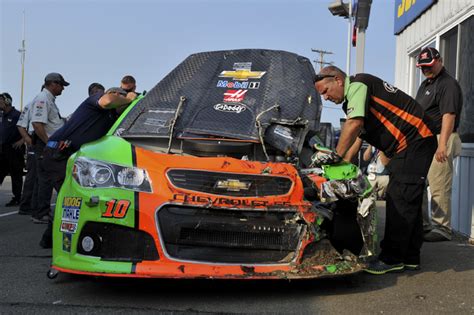 Danica Patrick crashes at Sprint Cup practice; walks away | Sports