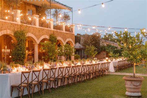 Intimate Tuscany Villa Wedding