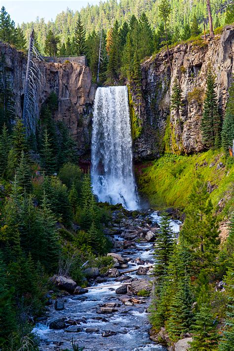 Tumalo Falls, Oregon - Let Birds Fly | Oregon waterfalls, Oregon, Waterfall