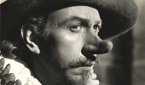 The play 'Cyrano de Bergerac' is based on the main character who has one flaw: his enormous nose ...