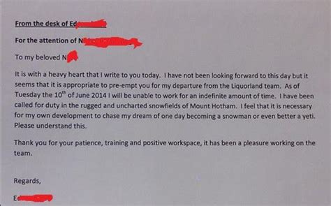 31 Most Funny Resignation Letters and Videos That Will Make You Quit Your Job like a Boss