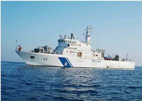 Coast Guard gets first Inshore Patrol Vessel built by Hindustan Shipyard Ltd - Broadsword by ...