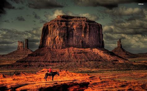 Cowboy, Western Landscape HD wallpaper | Pxfuel