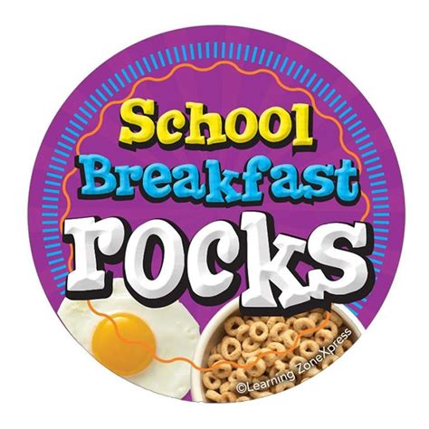 Celebrate School Breakfast Stickers in 2022 | School breakfast, Breakfast, National nutrition month
