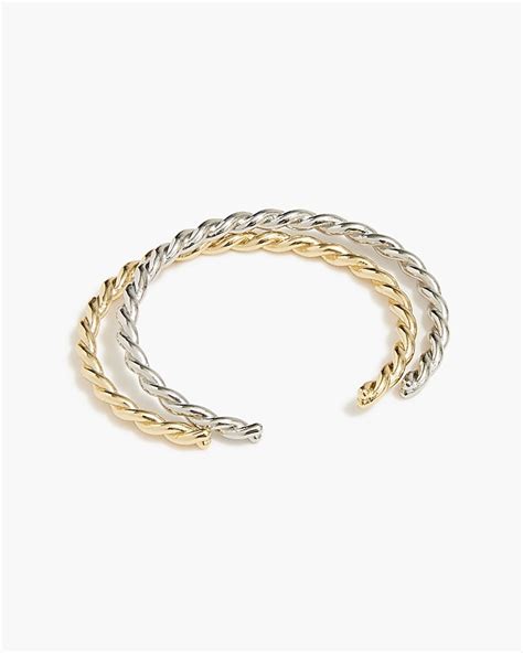 Factory: Gold Cuffs Set For Women