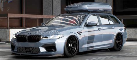 BMW M5 Touring Competition Custom w/Roof Box | Complain