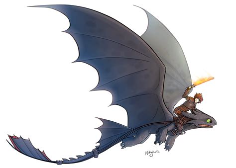 Httyd 2 Hiccup and Toothless by MatildaDavidson on DeviantArt