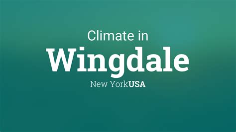 Climate & Weather Averages in Wingdale, New York, USA