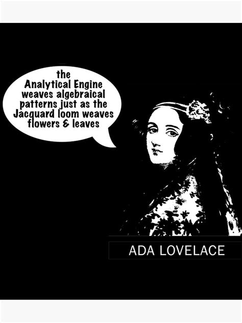 "Ada Lovelace Analytical Engine Cap" Poster by alinaarroy | Redbubble