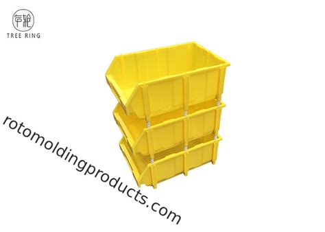 Huge Stacking Semi Open Fronted Plastic Storage Bins For Organising A ...