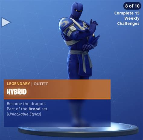 All Fortnite Season 8 Hybrid Battle Pass Skin Styles - Fortnite Insider