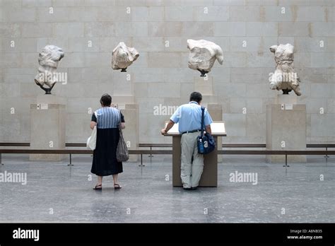 Elgin Marbles British Museum London England UK Stock Photo - Alamy