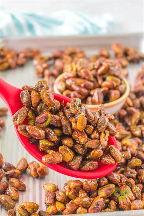 Easy Honey-Roasted Pistachios in the air fryer - The Kitchen Bucket List