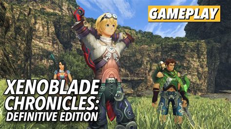 Xenoblade Chronicles: Definitive Edition - Gameplay Comparison | Kotaku - YouTube