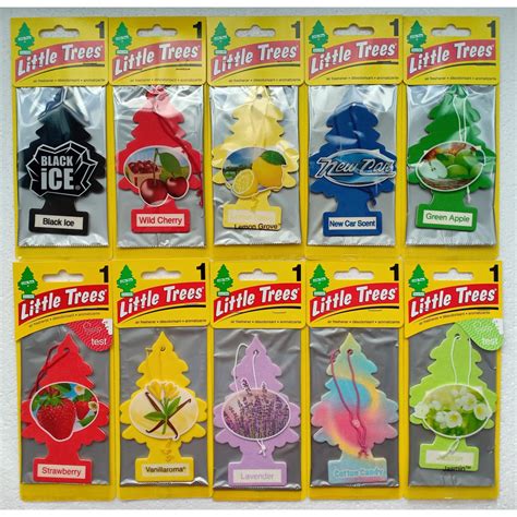 Little Trees Air Freshener (The Original Car Air Fresheners) | Shopee ...