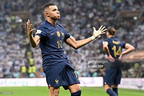 10 Kylian MBAPPE during the FIFA World Cup 2022 Final between... News ...