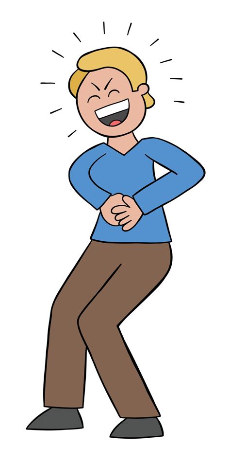 Clipart Man Laughing