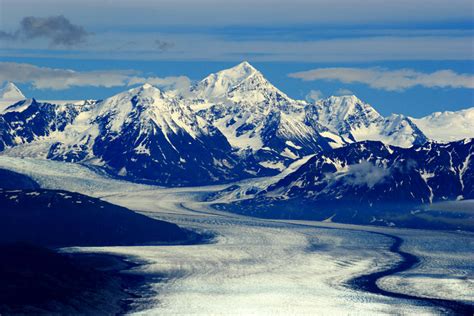 Knik Glacier from the Pioneer Ridge trail, Alaska