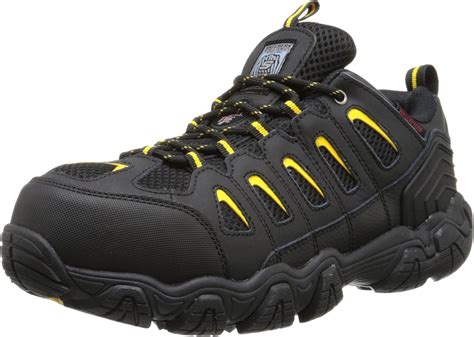 Amazon.com | Skechers for Work Men's Blais Steel-Toe Hiking Shoe ...