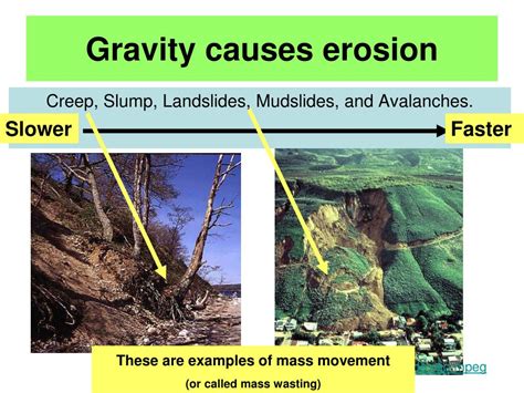 PPT - The Earth’s surface changes over time due to weathering and erosion. PowerPoint ...