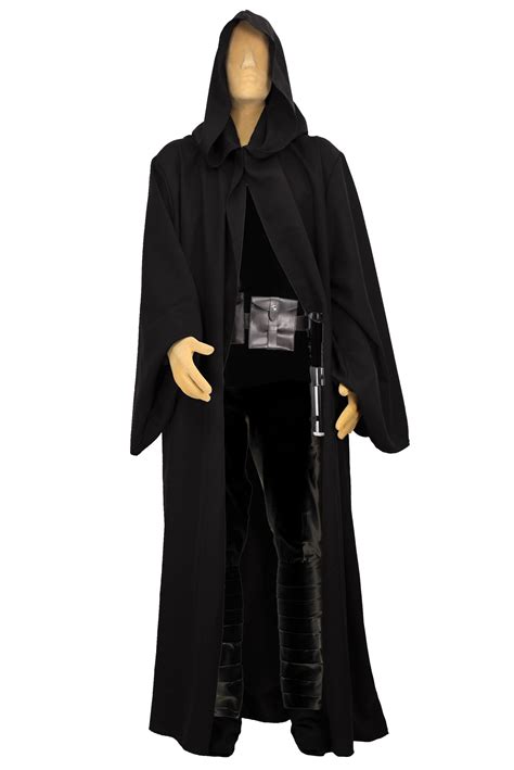 Jedi Sith Anakin Emperor Costume Wizard Lord Darth Vader Cloak Adult ...