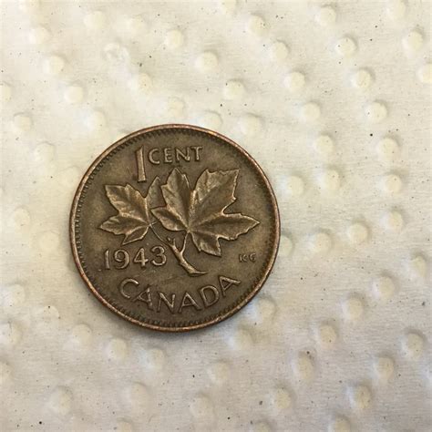 1943 Canadian Penny - Etsy