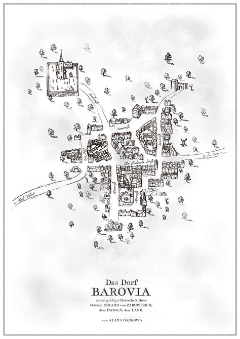 Made a map of the village of Barovia — Vallaki is next. If you want, I can also make an English ...