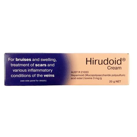 Hirudoid Cream 20G For Bruises, Scars And Veins