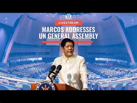 FULL TEXT: President Marcos' speech at the 77th UN General Assembly