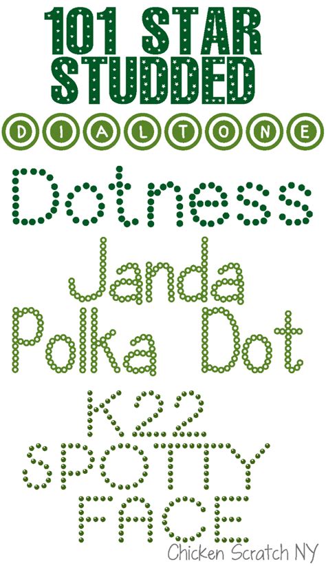 Polka Dot Font Collection | Fancy fonts, Lettering fonts, Dots