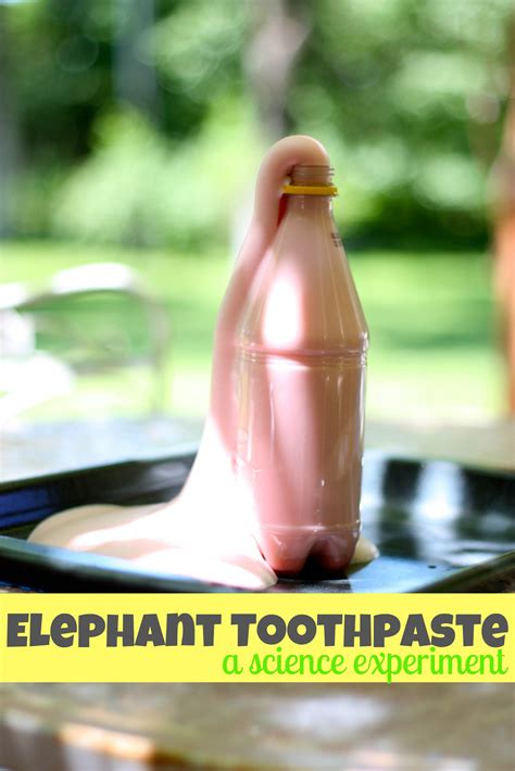 Elephant Toothpaste - I Can Teach My Child!