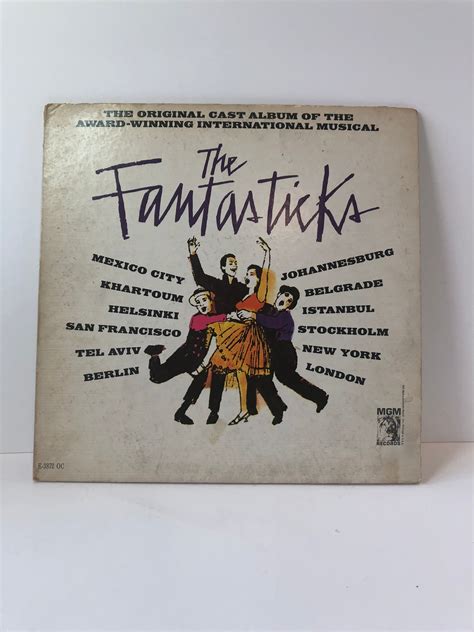 The Fantasticks - Original Cast Album - Broadway Design Exchange