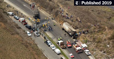 Bus With Mexican Catholic Pilgrims Collides With Tractor-Trailer ...