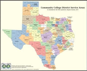 College District Maps | Texas Association of Community Colleges