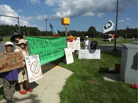 Protest Raytheon’s Nuclear Weapons – Massachusetts Peace Action