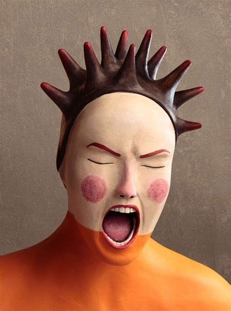 New Hand-Sculpted Clay Portraits and Illustrations by Irma Gruenholz Animation 3d, Le Cri, Art ...