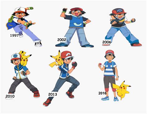 So Far, Ash"s Alola Look Is The One Which Looks The - Ash Ketchum All Outfits, HD Png Download ...