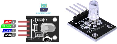 DIYables RGB LED Module For Arduino, ESP32, ESP8266,, 51% OFF