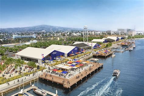 San Pedro Public Market, Er-, West Harbor, To Be Anchored By Long Beach ...