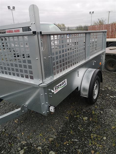 8FT x 4FT Car Trailer. - Stewart Letterkenny Co. Donegal