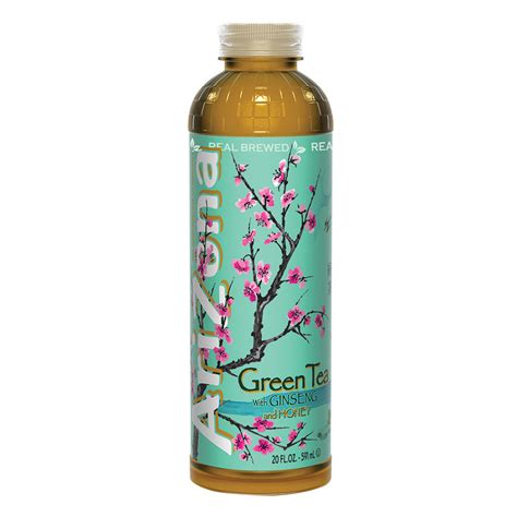 Arizona Green Tea with Ginseng and Honey Bottle | Nassau Candy